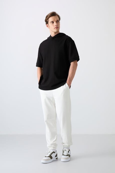 Oversized Kaptrui met Korte Mouwen - Image 2