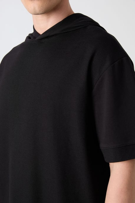 Oversized Kaptrui met Korte Mouwen - Image 3