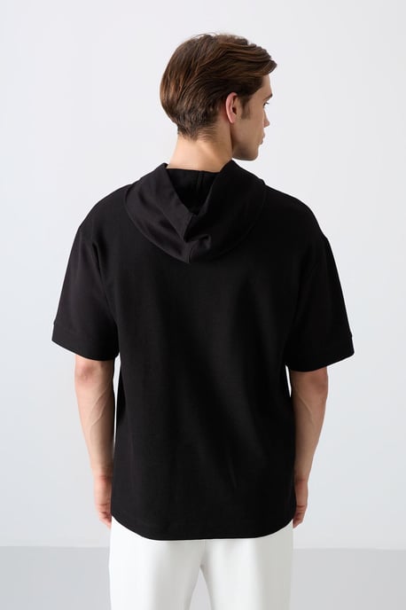 Oversized Kaptrui met Korte Mouwen - Image 6