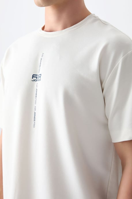 Oversized Geprinte Crew Neck T-shirt - Image 3