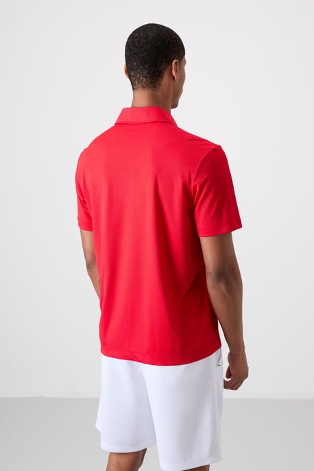 Heren Polo Kraag Knop T-Shirt - Image 5