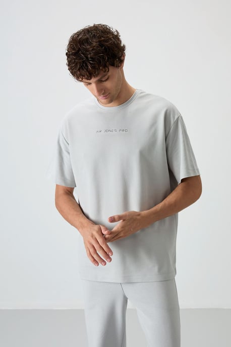 Oversized Geprinte Crew Neck T-shirt - Image 4