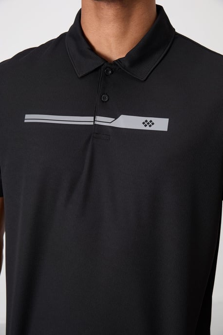 Heren Polo Kraag Knop T-Shirt - Image 5