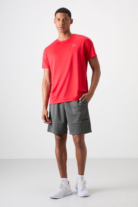 Heren T-shirt metLogo Print en Ronde Hals - Image 2