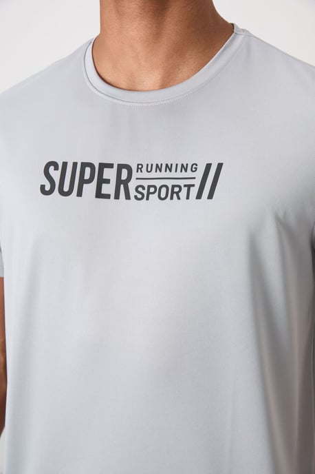 Heren T-Shirt met Print en Ronde Hals - Image 3