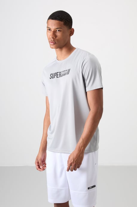 Heren T-Shirt met Print en Ronde Hals - Image 4