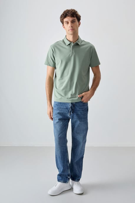 Oversized Polo Kragen T-shirt - Image 3