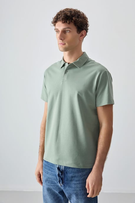 Oversized Polo Kragen T-shirt - Image 4