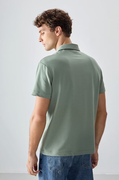 Oversized Polo Kragen T-shirt - Image 5
