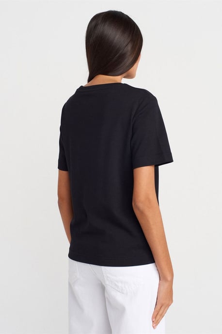 Dames Katoenen Ronde Hals T-Shirt - Image 2