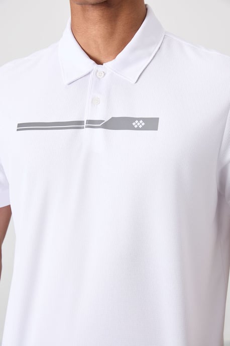 Heren Polo Kraag Knop T-shirt - Image 3