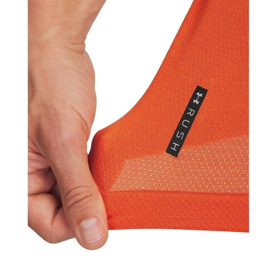 Under Armour Heren Vanish Elite Naadloos T-shirt (Oranje) - Image 3