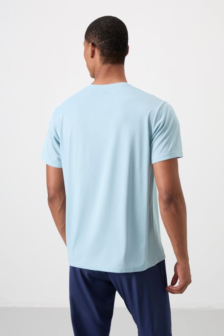 Heren Geprinte Rondhals T-Shirt - Image 5