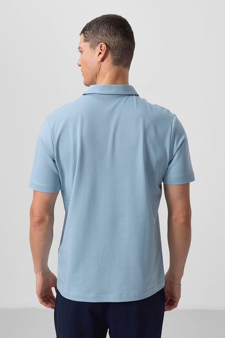 Heren Katoenen Elastaan Polo T-Shirt - Image 6