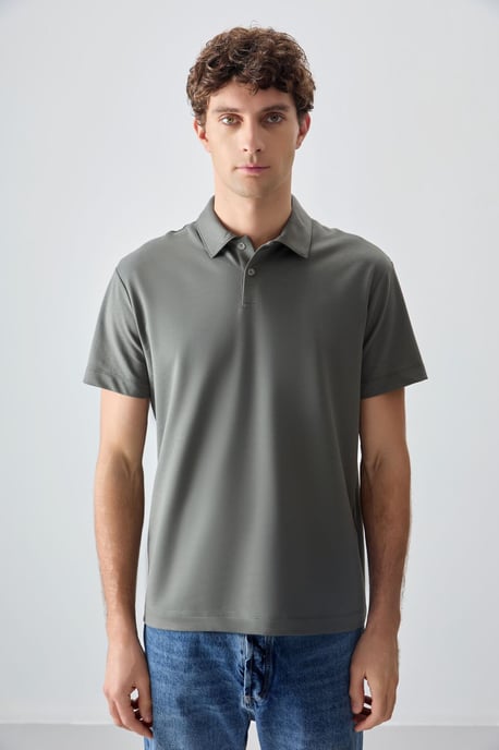 Oversized Polo Kraag T-Shirt - Image 1