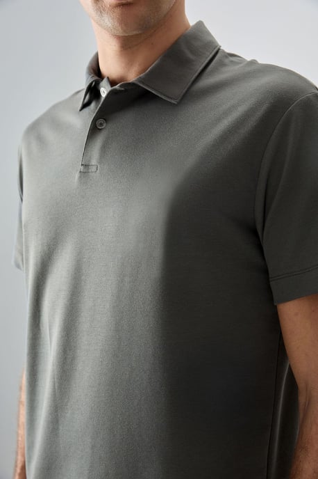 Oversized Polo Kraag T-Shirt - Image 3