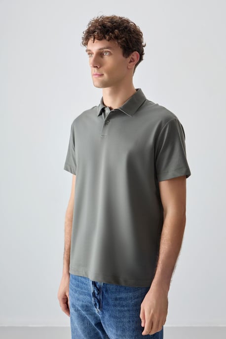 Oversized Polo Kraag T-Shirt - Image 5