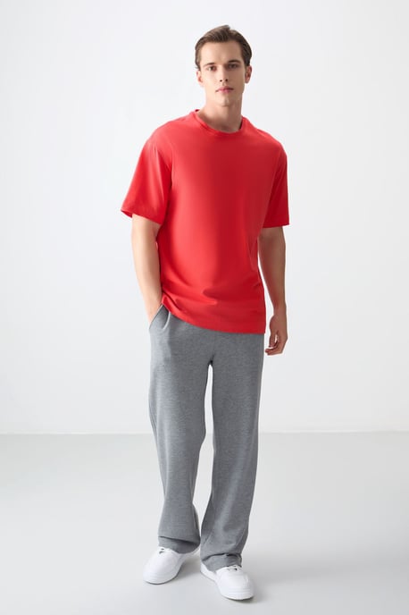 Oversized Katoenen Crew Neck T-Shirt - Image 3