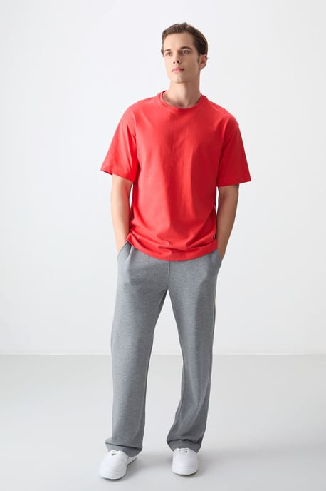 Oversized Katoenen Crew Neck T-Shirt - Image 5