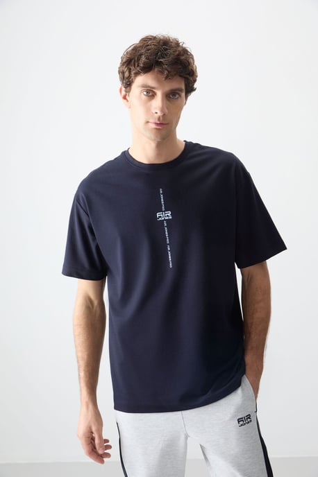 Oversized Geprinte Crew Neck T-shirt - Image 1