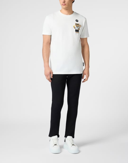 Round Neck T-Shirt Teddy Tennis Patch - Image 4