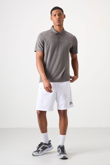 Heren Polokraag Knop T-shirt - Image 2
