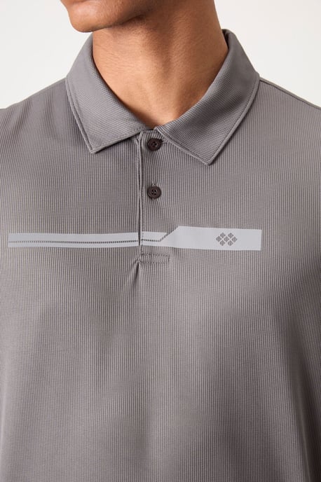 Heren Polokraag Knop T-shirt - Image 3