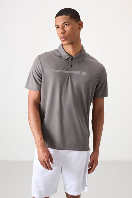 Heren Polokraag Knop T-shirt - Image 4