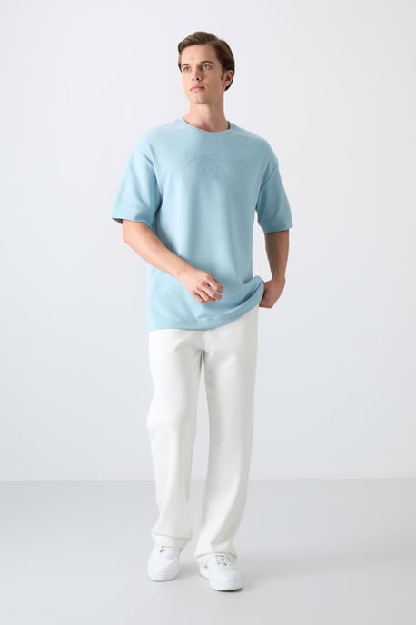 Oversized Geprinte Crew Neck T-shirt - Image 2