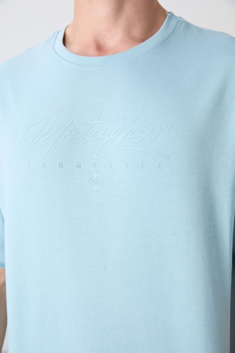 Oversized Geprinte Crew Neck T-shirt - Image 3