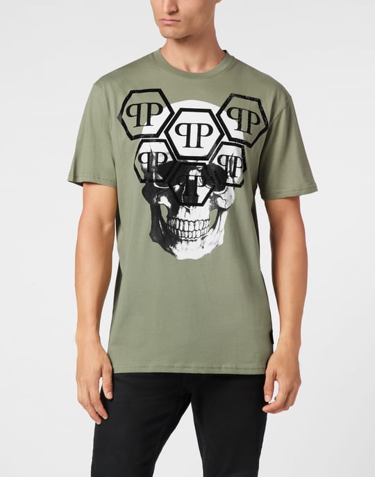 T-Shirt Ronde Hals Skull - Image 2