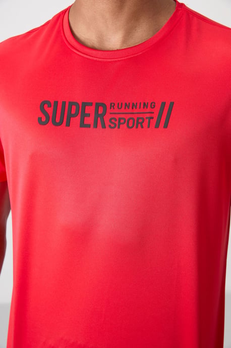 Heren Geprinte T-shirt met Ronde Hals - Image 3