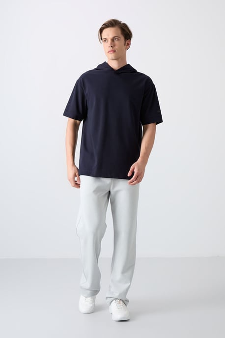 Oversized Hoodie T-shirt met Korte Mouwen - Image 2