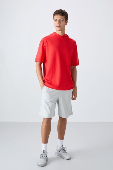 Oversized Kaptrui met Korte Mouwen - Image 2