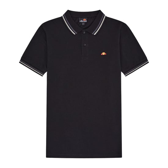 Ellesse Heren Rooks Poloshirt (Zwart/Grijs) - Image 1