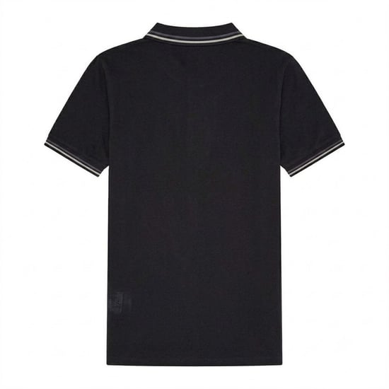 Ellesse Heren Rooks Poloshirt (Zwart/Grijs) - Image 2
