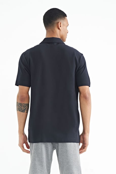 Heren Katoenen Polo T-Shirt Met Tekstprint - Image 5