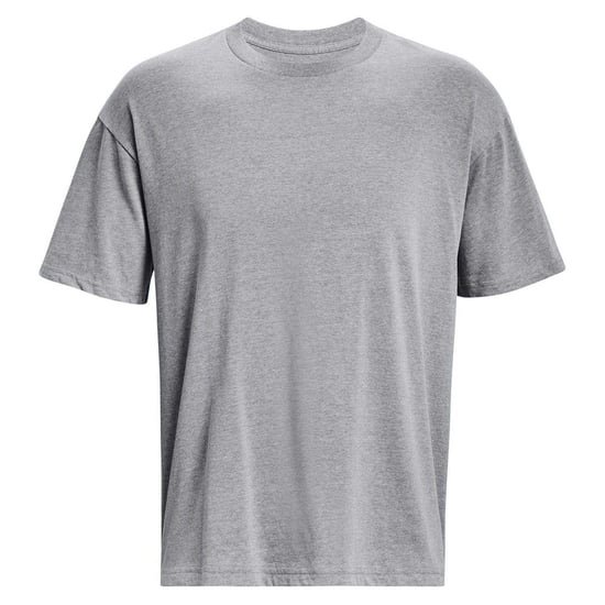 Under Armour Unisex Adult Zwaargewicht T-shirt met korte mouwen (Grijs) - Image 2
