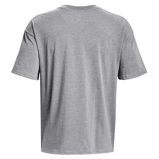 Under Armour Unisex Adult Zwaargewicht T-shirt met korte mouwen (Grijs) - Image 3