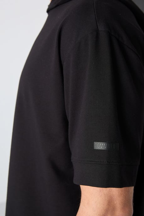Oversized Hoody Korte Mouwen T-Shirt - Image 3