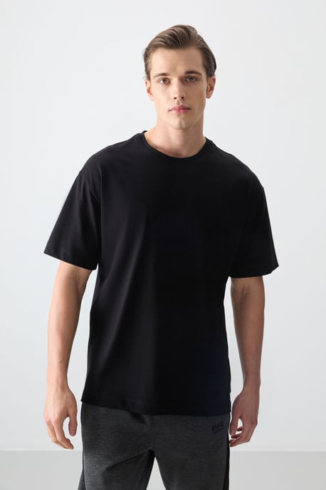 Oversized Katoenen Crew Neck T-Shirt - Image 2