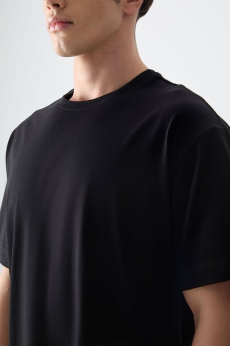 Oversized Katoenen Crew Neck T-Shirt - Image 5