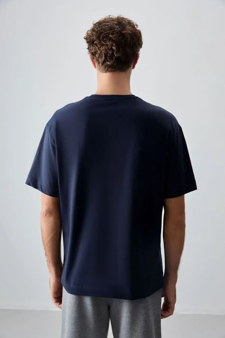 Oversized Katoenen Crew Neck T-Shirt - Image 6