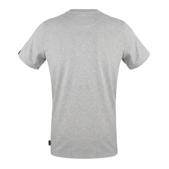 Aquascutum Heren Shield Logo Jersey Crew Neck T-Shirt (Grijs) - Image 2