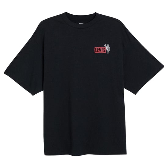 Levis Dames/Dames rugprint los T-shirt (Blauw) - Image 2