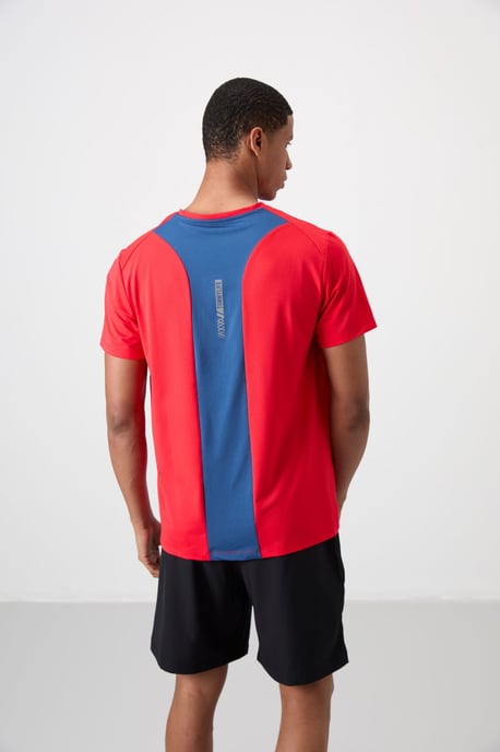 Heren T-shirt met logo-patch en korte mouwen - Image 5