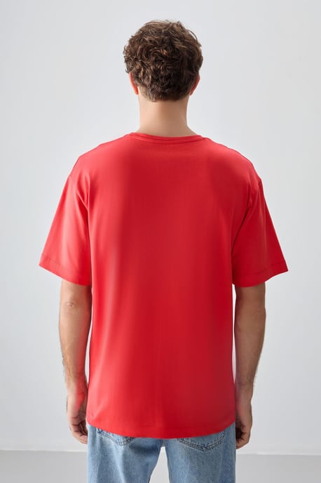Overmaatse Katoenen Geprinte T-Shirt - Image 4