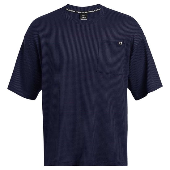 Under Armour Heren Rival Wafel T-shirt (Blauw) - Image 2