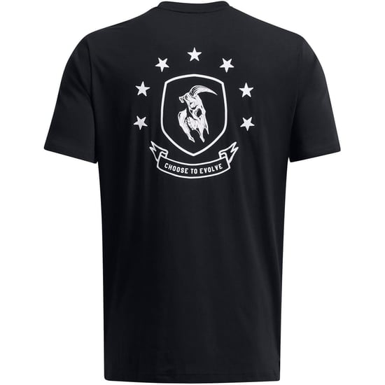 Under Armour Heren Project Rock T-Shirt (Zwart) - Image 2