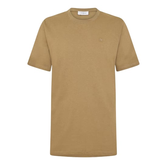 Off-White Slim fit T-shirt van katoen met logo voor heren (Beige) - Image 2